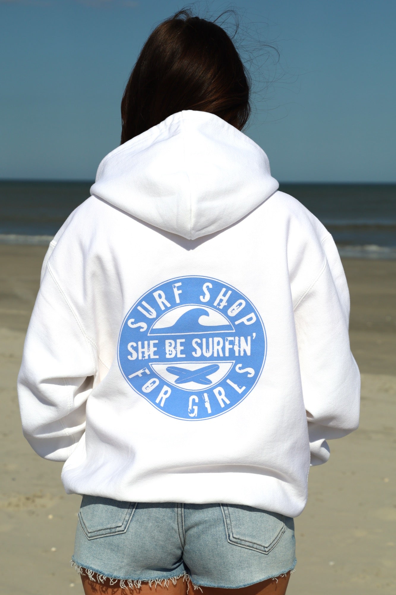SHE BE SURFIN' HEAVYWEIGHT HOODIE
