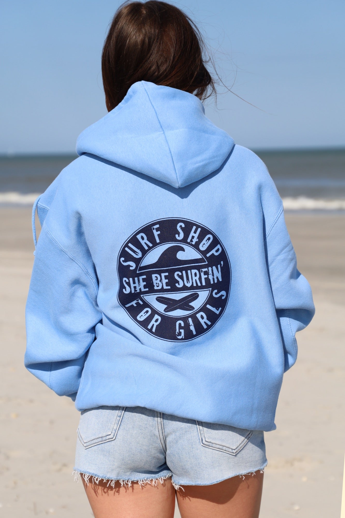 SHE BE SURFIN' HEAVYWEIGHT HOODIE