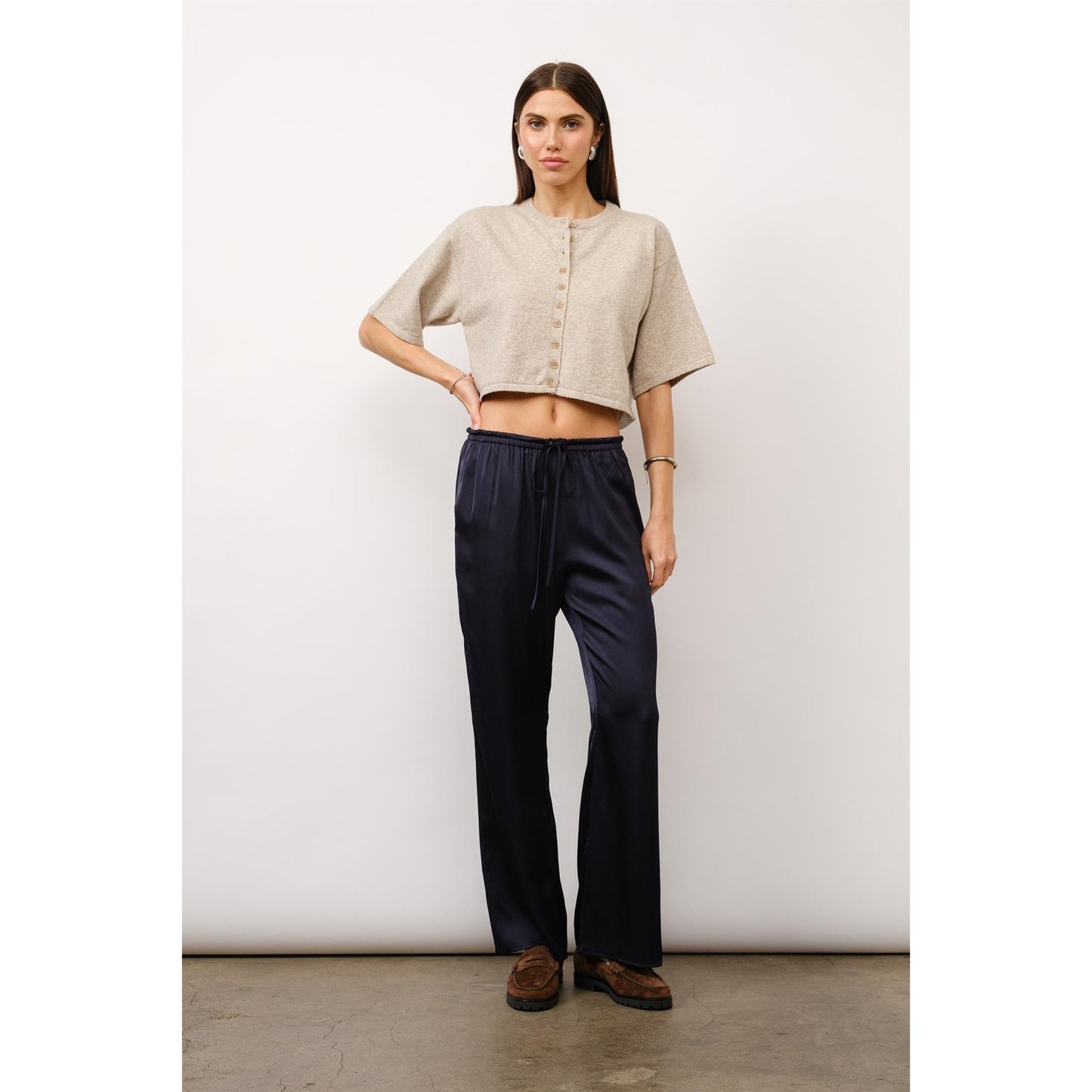 CORDELIA SATIN PANT