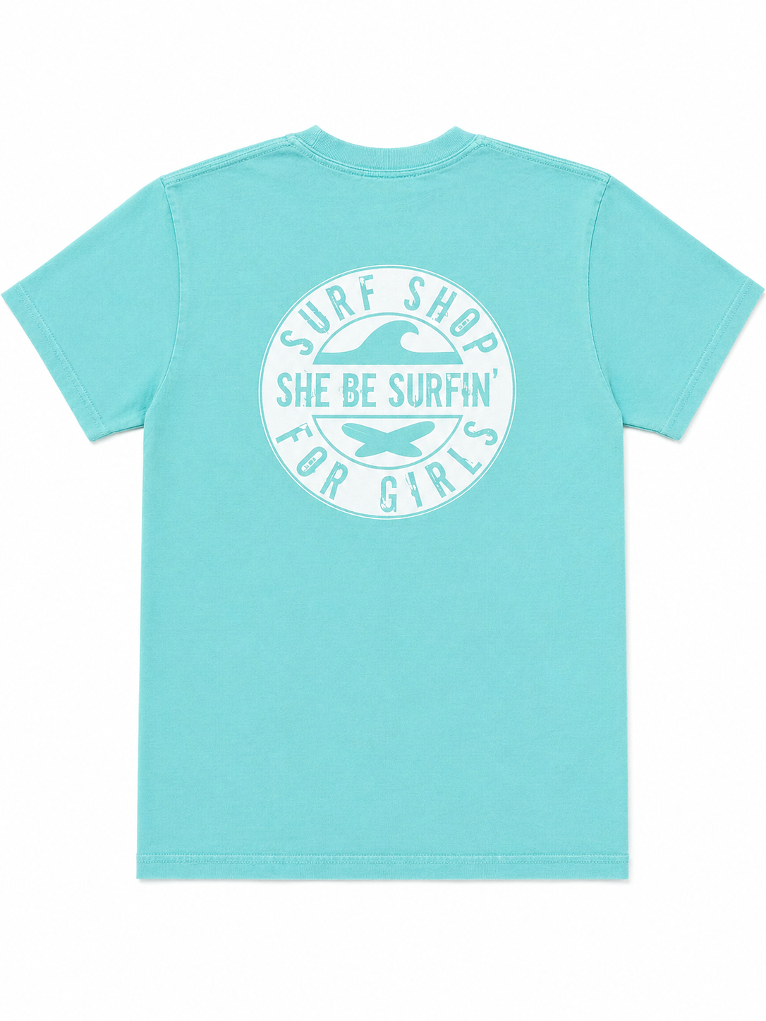 SHE BE SURFIN' LOGO TEE