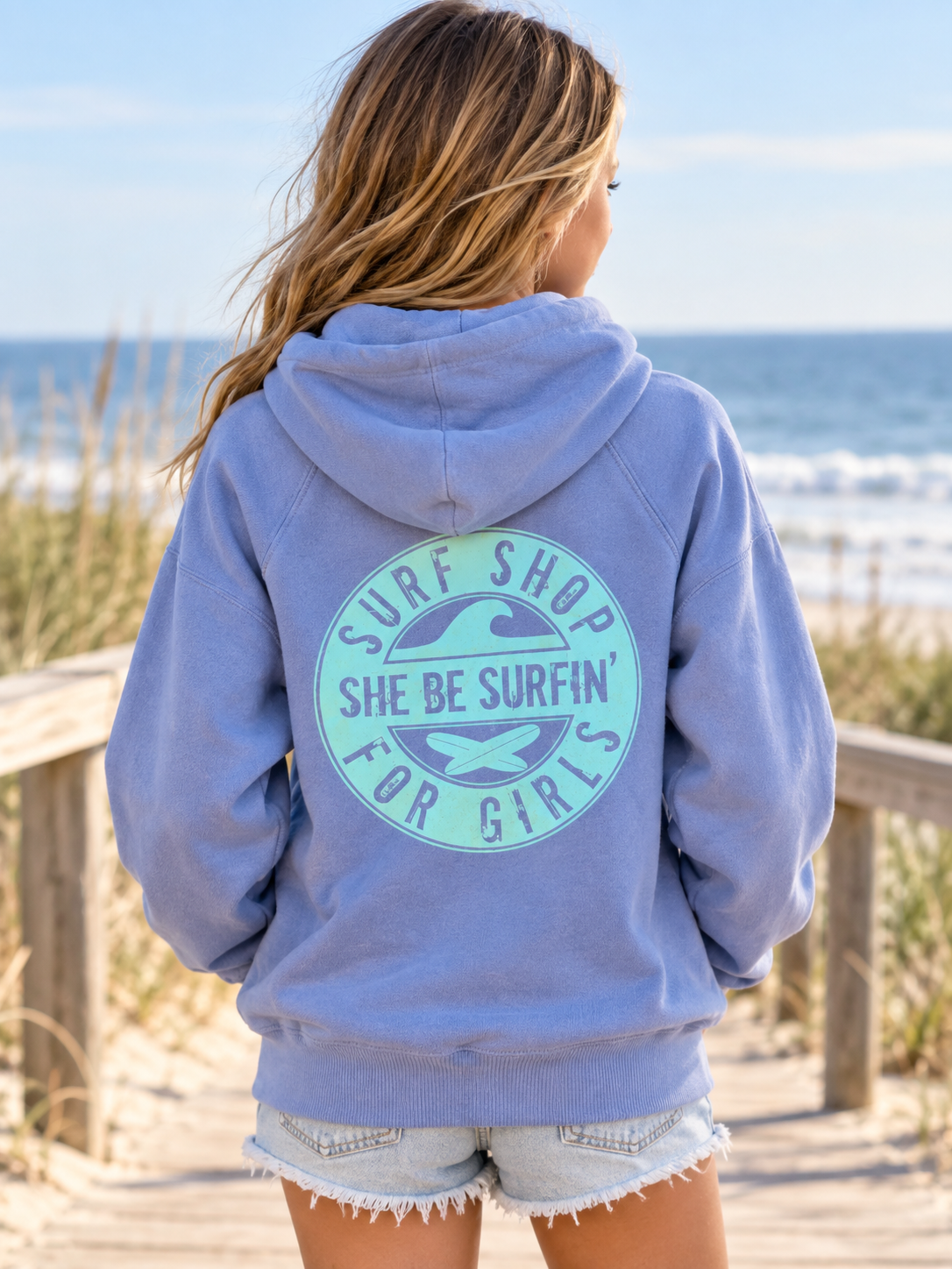 YOUTH SHE BE SURFIN' HOODIE