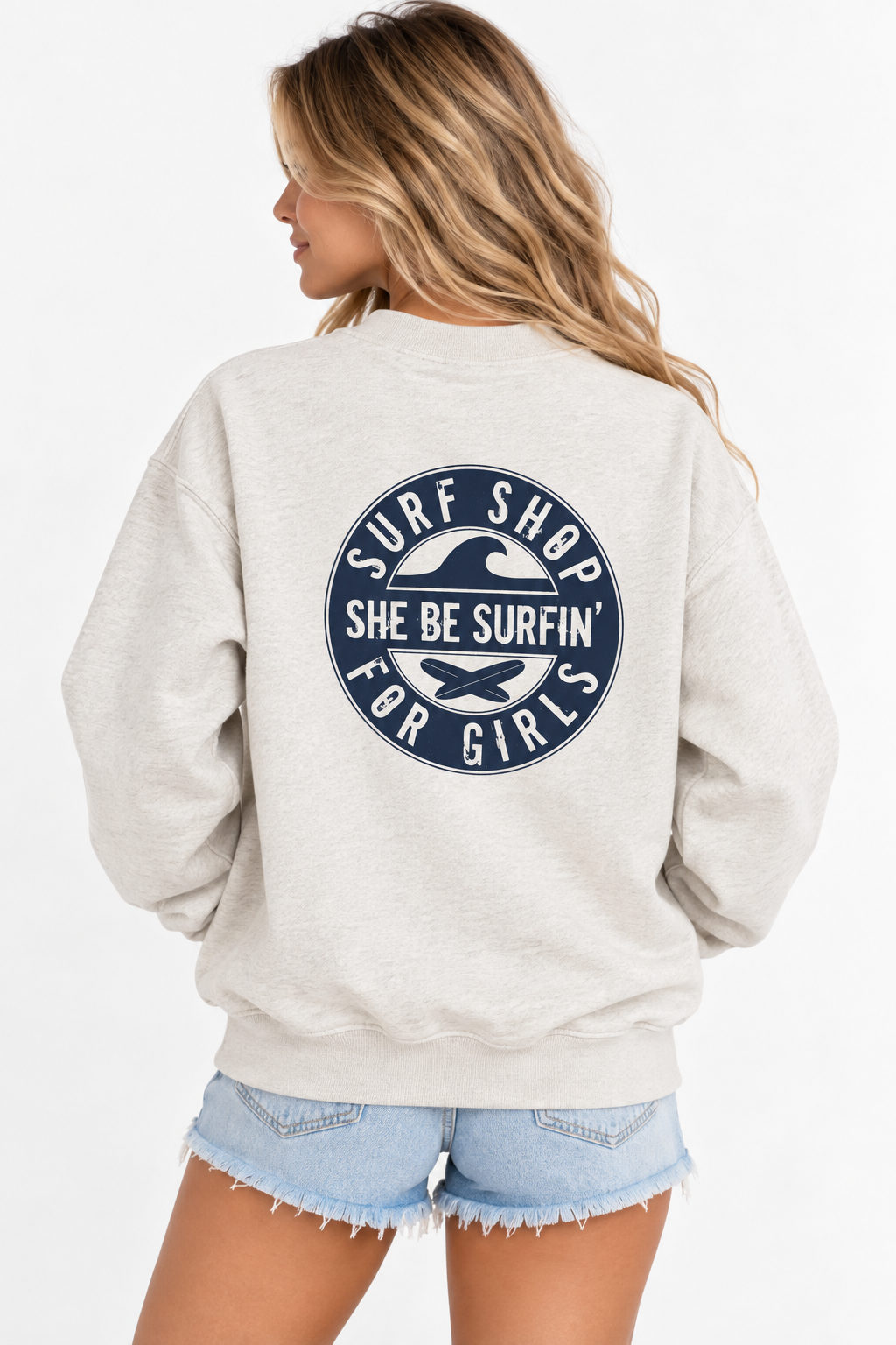 SHE BE SURFIN' HEAVYWEIGHT CREW